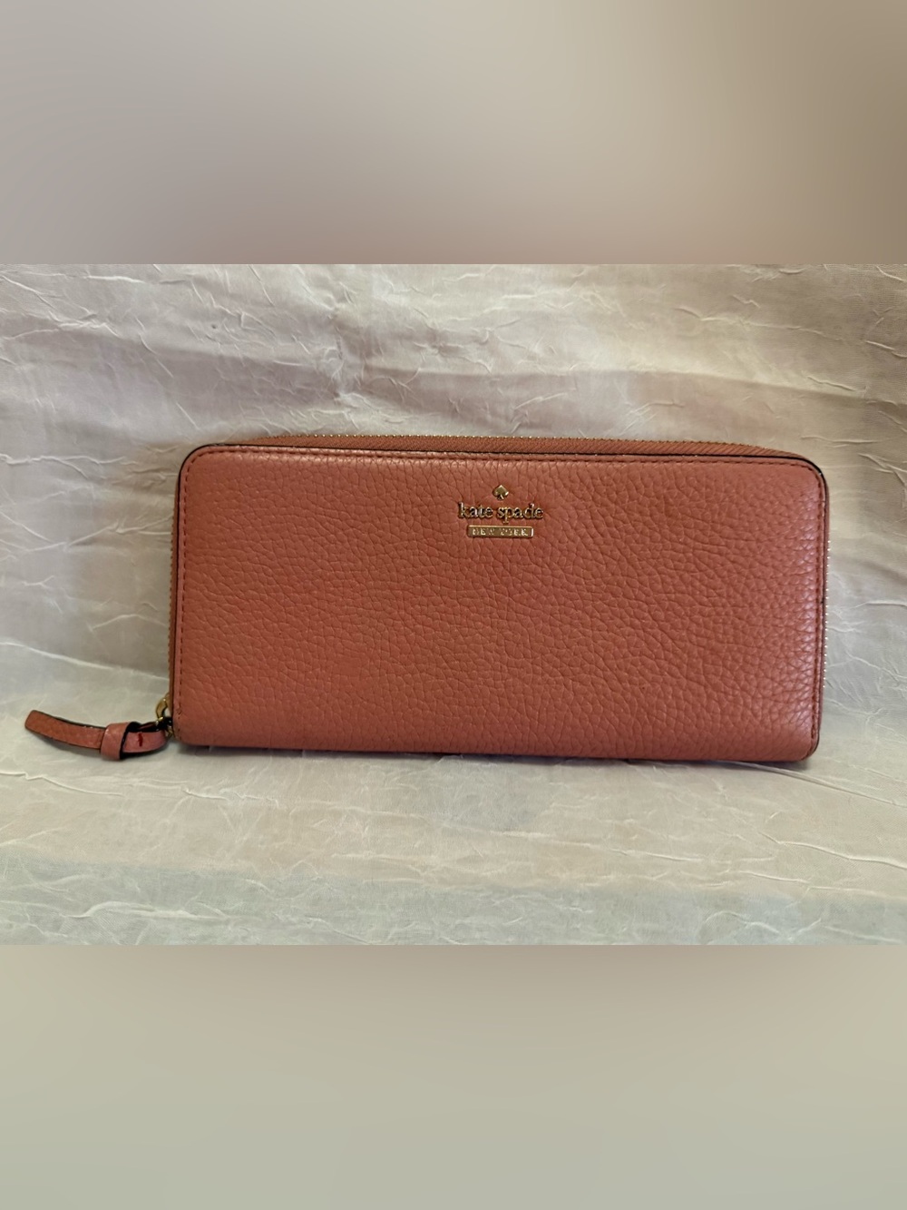 Peach Kate Spade Wallet